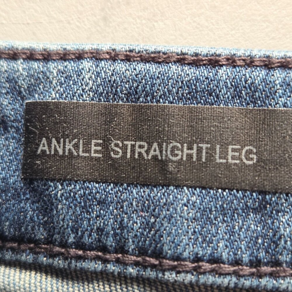 Kut from the Kloth Ankle Straight Leg Jeans Size 6 Medium Wash - Picture 12 of 13